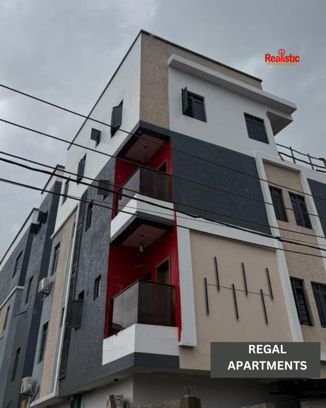 Regal Apartments residential building construction, Lagos Nigeria