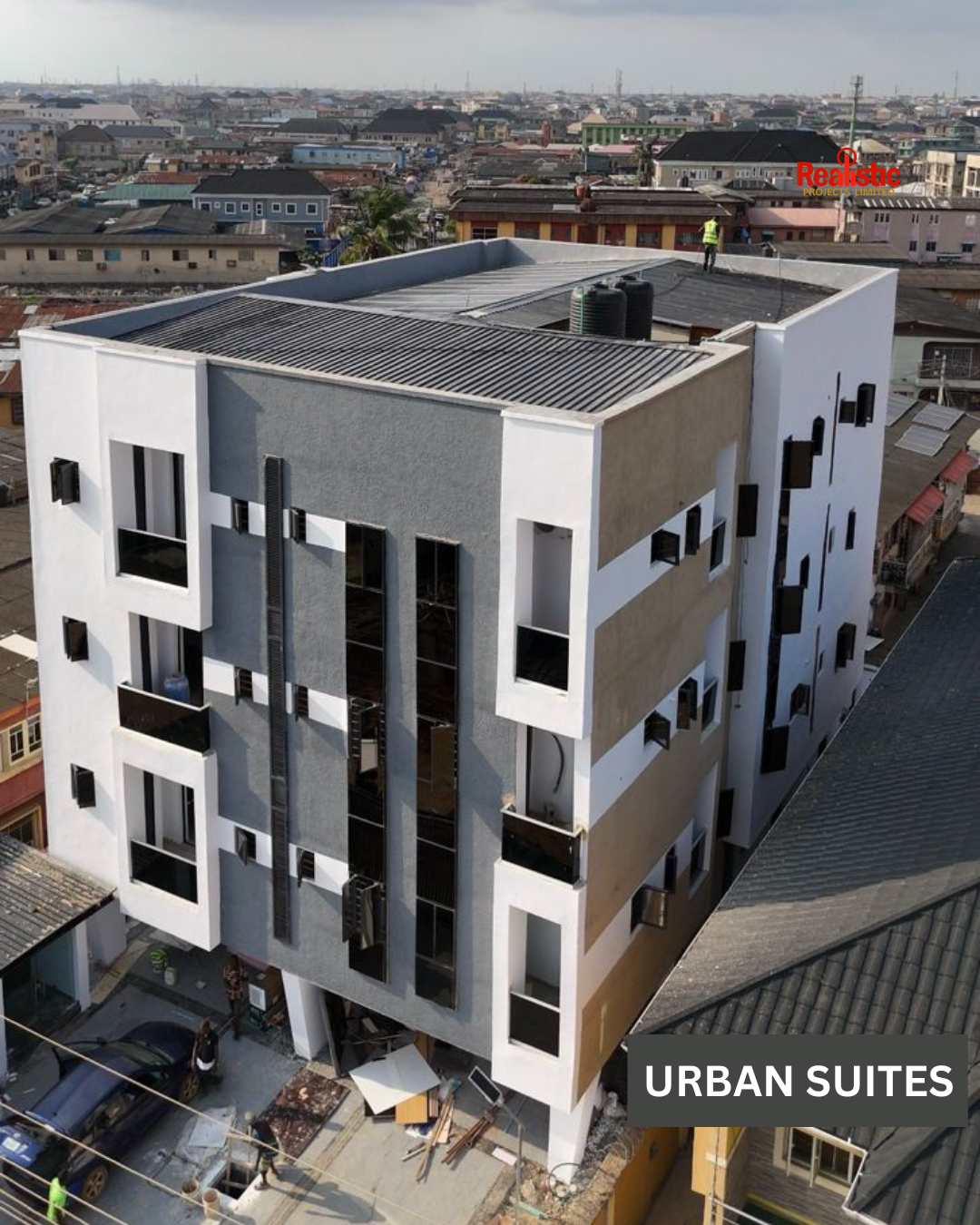 Urban Suites completed construction project, second building, Lagos Nigeria